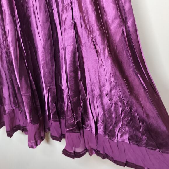 Dressbarn Collection Crinkle Dress Whimsy Gothic Romance Fairy - Picture 8 of 11